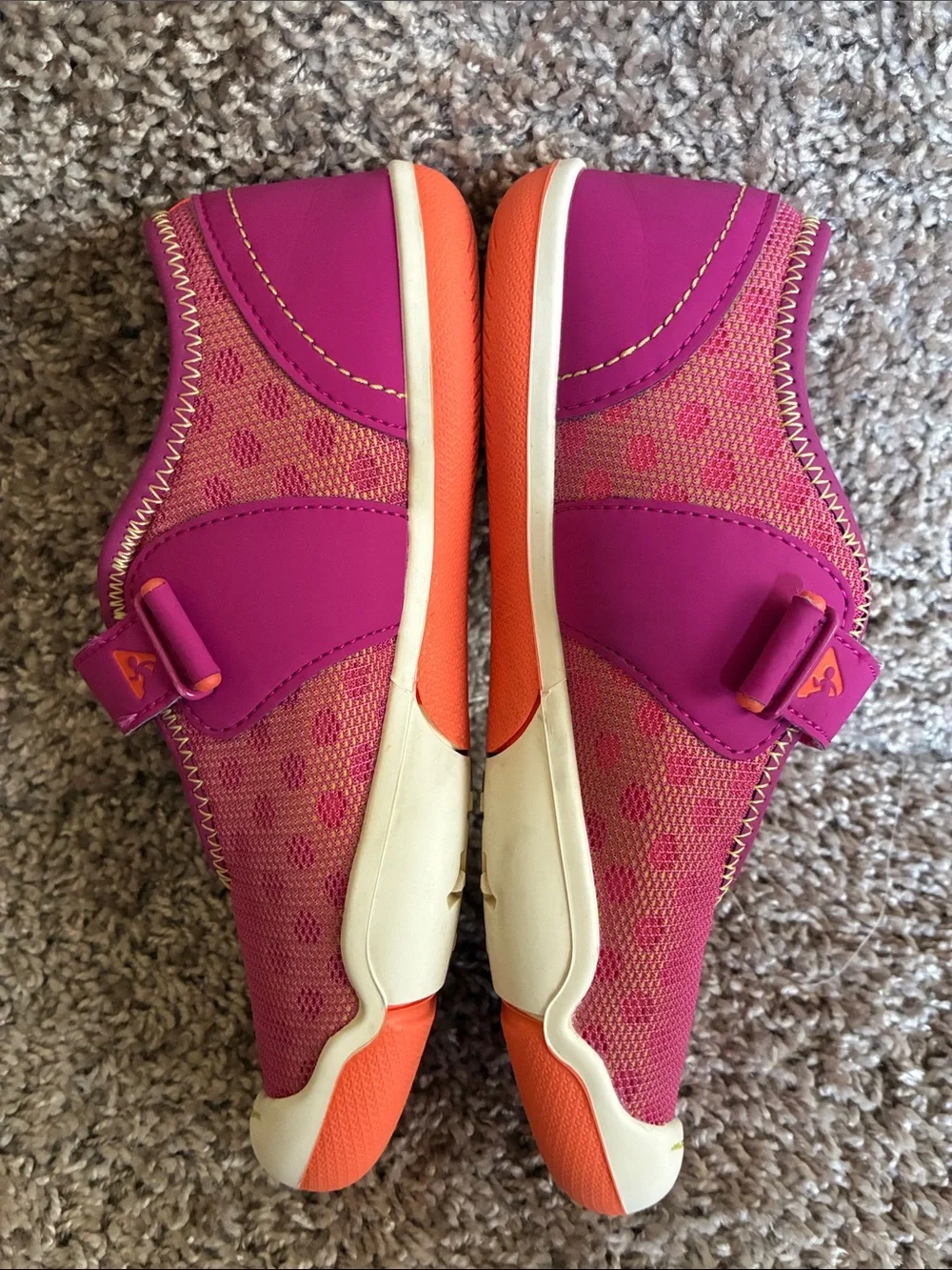 Plae Chloe Girl’s Festival Fuchsia Mary Jane Shoes size 3